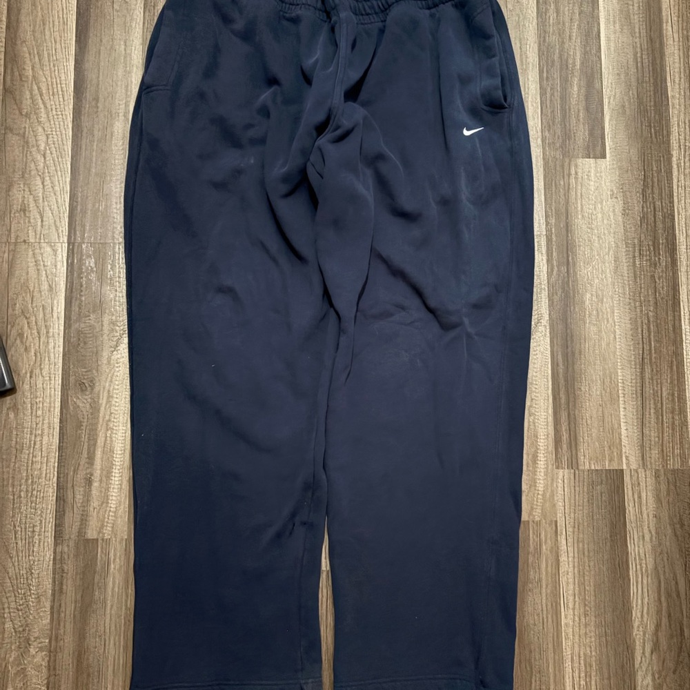 Nike Black Joggers with White Logo